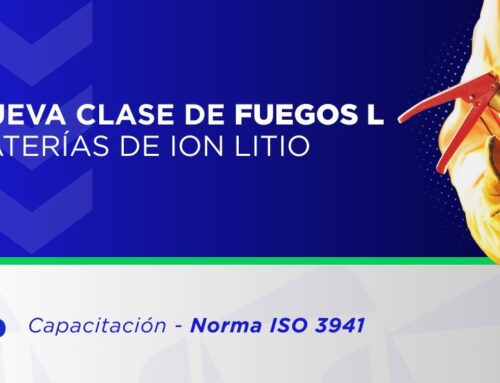 Capacitación: Nueva clase de fuegos L – Baterías de Ion Litio – Norma ISO 3941